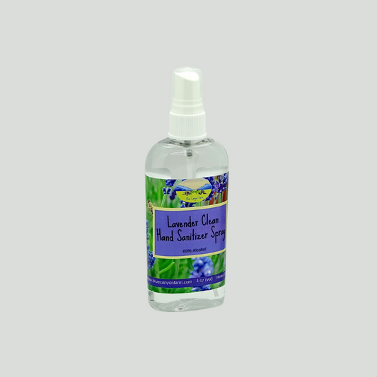 Lavender Clean 4 oz. Hand Sanitizer Spray