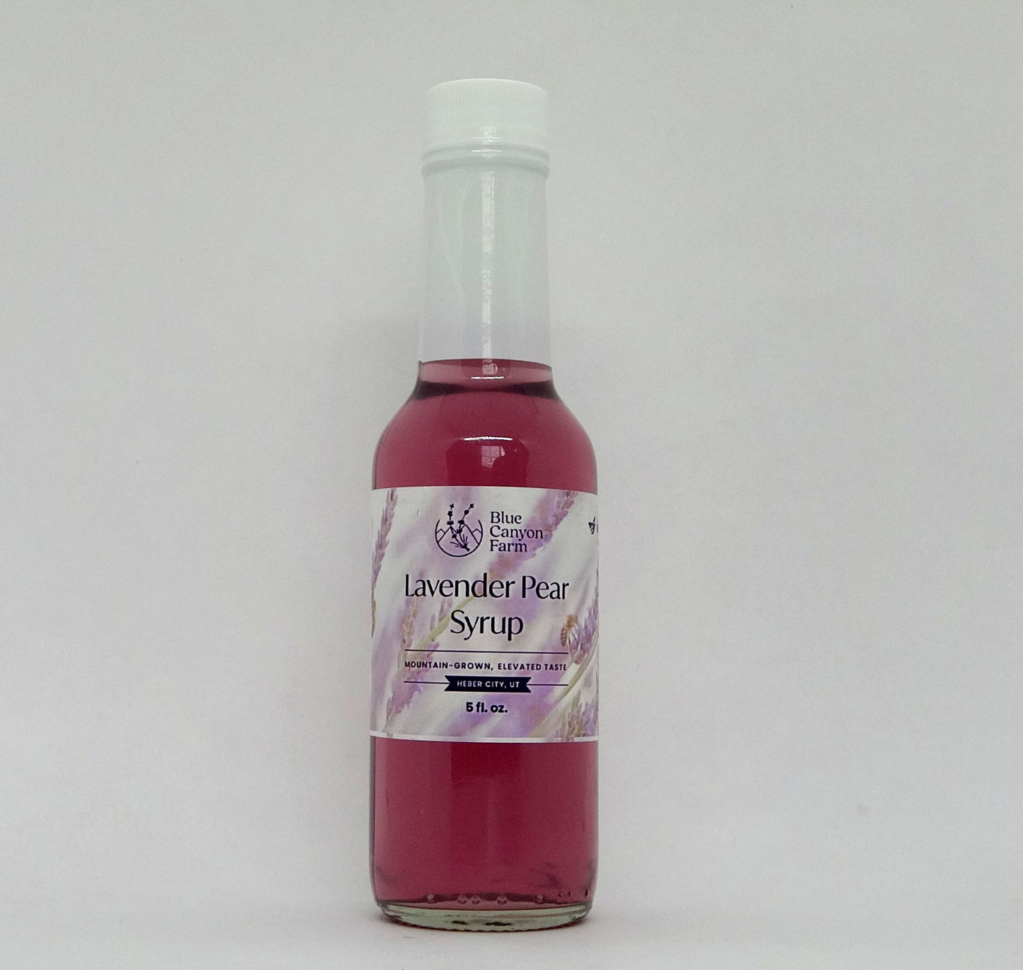 Natural Lavender Syrups 5oz