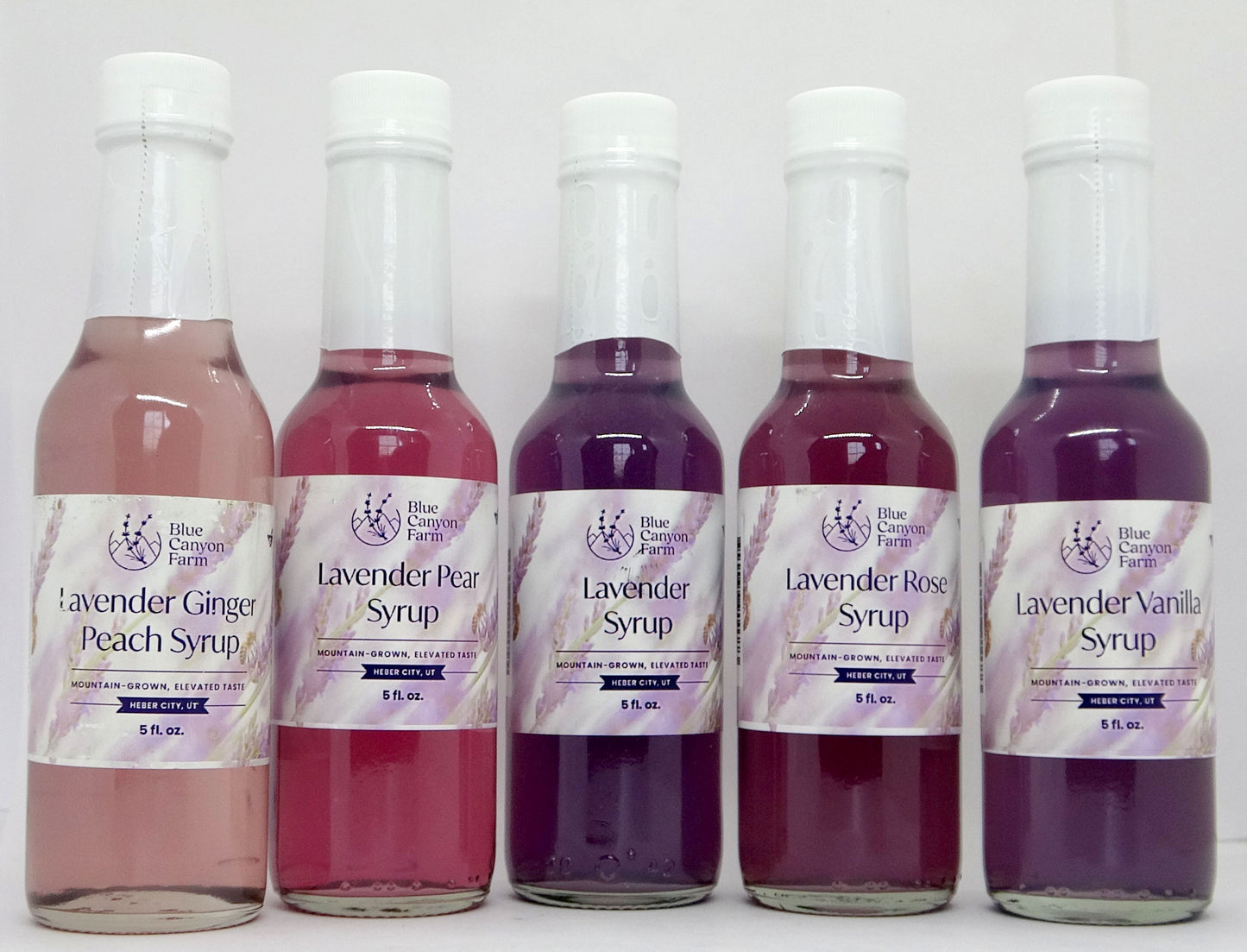 Natural Lavender Syrups 5oz