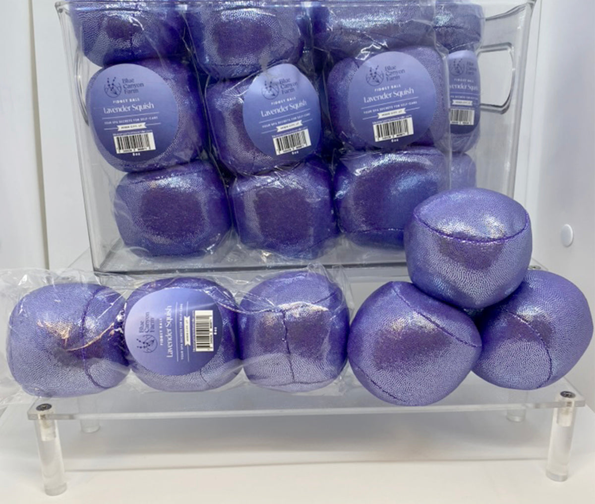 Lavender Squish Balls Pack of 4