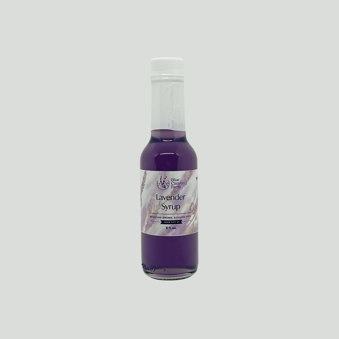 Natural Lavender Syrups 5oz