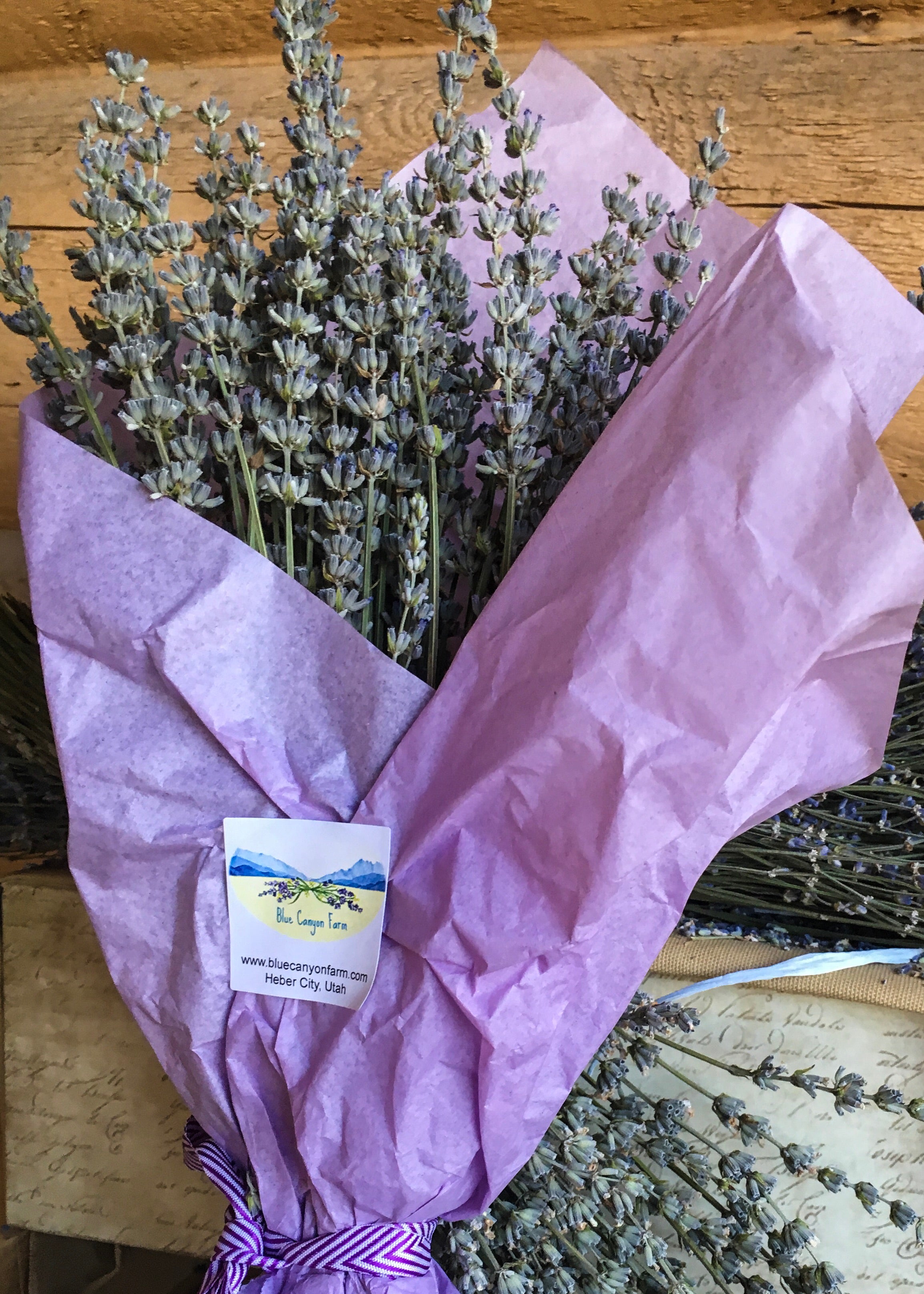 Dried Buddle Dried Bundle, Tissue Wrapped – Blue Canyon Farm