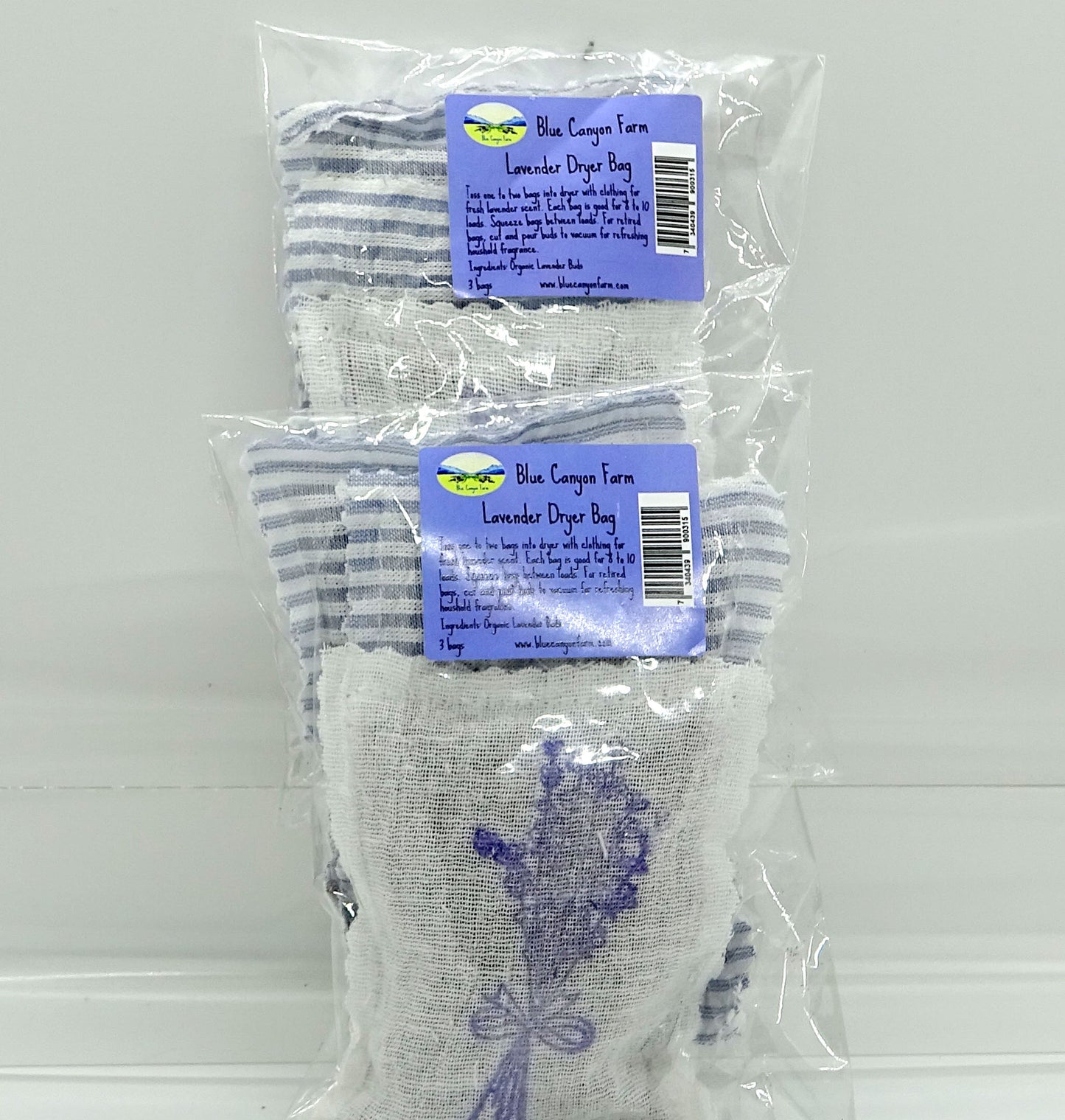 Dryer Bags (3/Unit) - Printed Cotton Bags